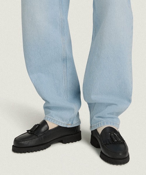 Timberland（ティンバーランド）の「Timberland Authentic Loafers（ティンバーランド オーセンティック ローファー）（ローファー・メンズ・ブラック/バーガンディー・28cm/25.5cm/27.5cm/25cm/28.5cm/27cm/29cm/26.5cm/26cm）」の2枚目の写真