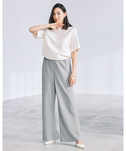 DoCLASSE( ドゥクラッセ)の「ビューティバイアスパンツ/70cm(その他パンツ・レディース・ダークブラウン/ブラウン/イエロー/ライトグレー/ライトグリーン/グレイッシュベージュ/ダークグリーン/ブラック/ネイビー・9/11/13/17/7/15 )」の1枚目の写真