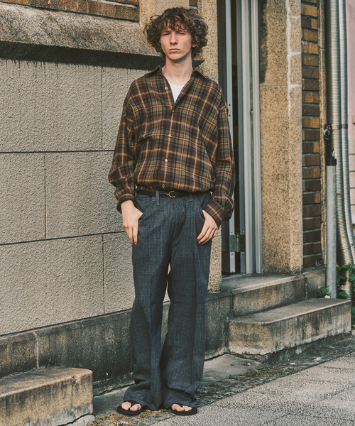 417 EDIFICE(フォーワンセブンエディフィス)の「【Wrangler / ラングラー】417別注 Wrancher Midway(スラックス・メンズ・ブラウン/ベージュ/チャコールグレー・SMALL/MEDIUM/LARGE)」の20枚目の写真