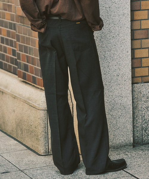 417 EDIFICE(フォーワンセブンエディフィス)の「【Wrangler / ラングラー】417別注 Wrancher Midway(スラックス・メンズ・ブラウン/ベージュ/チャコールグレー・SMALL/MEDIUM/LARGE)」の9枚目の写真