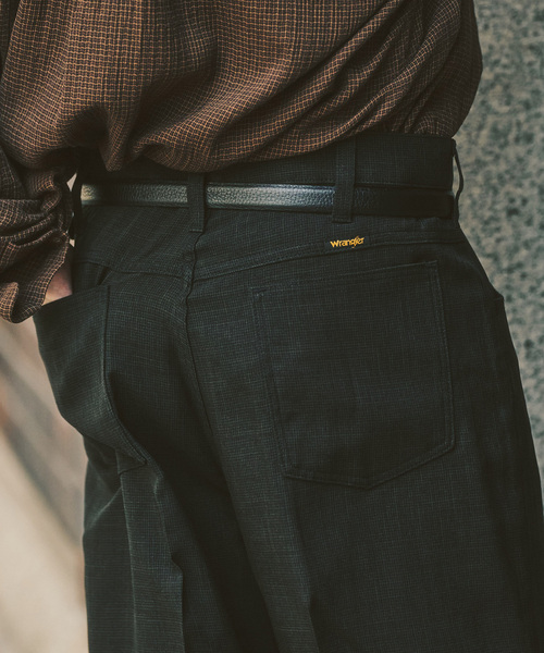 417 EDIFICE(フォーワンセブンエディフィス)の「【Wrangler / ラングラー】417別注 Wrancher Midway(スラックス・メンズ・ブラウン/ベージュ/チャコールグレー・SMALL/MEDIUM/LARGE)」の10枚目の写真