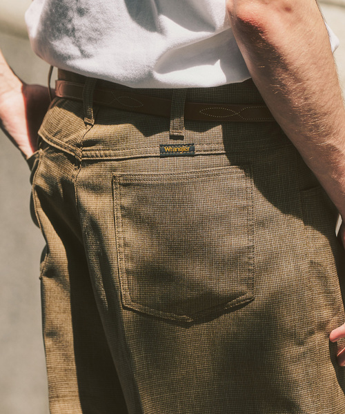 417 EDIFICE(フォーワンセブンエディフィス)の「【Wrangler / ラングラー】417別注 Wrancher Midway(スラックス・メンズ・ブラウン/ベージュ/チャコールグレー・SMALL/MEDIUM/LARGE)」の18枚目の写真