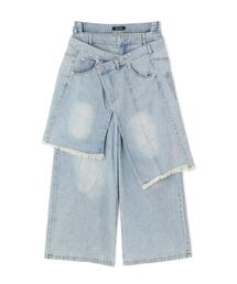 ROYAL FLASH | ＯＶＥＲＬＡＰ　ＳＫＩＲＴ　ＬＡＹＥＲＥＤ　ＤＥＳＩＧＮ(その他パンツ)