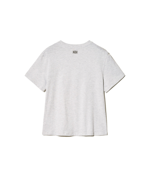 Kijun(キジュン)の「MYSTERY T-Shirt Melange Grey(Tシャツ/カットソー・レディース・その他・MEDIUM/SMALL)」の5枚目の写真