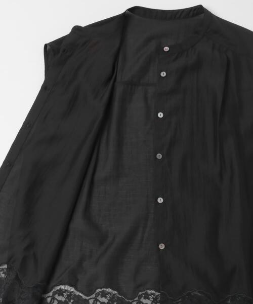URBAN RESEARCH ROSSO WOMEN(アーバンリサーチ ロッソ)の「CHIGNON レースシアーフレンチブラウス(シャツ/ブラウス・レディース・ブラック/オフホワイト/ライトカーキ・FREE)」の19枚目の写真