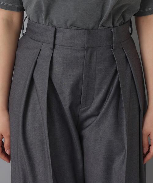 DRESSTERIOR(ドレステリア)の「ソフトカーブ2タックパンツ(その他パンツ・レディース・チャコールグレー/ブラウン系その他・34/38/36)」の19枚目の写真