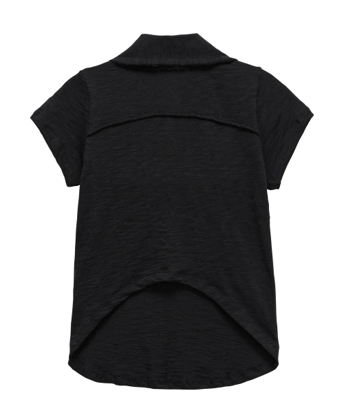PAHISUM(パヒサム)の「ボタンカラー スリムTシャツ_ブラック(Tシャツ/カットソー・レディース・その他・1/2)」の7枚目の写真