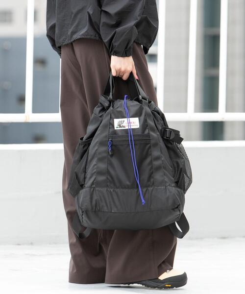 Caribou(カリブー)の「『別注』Caribou Mountaineering×EKAL L. WEIGHT PACK TOTE(トートバッグ・レディース・ブラック/グレー・ONE)」の17枚目の写真
