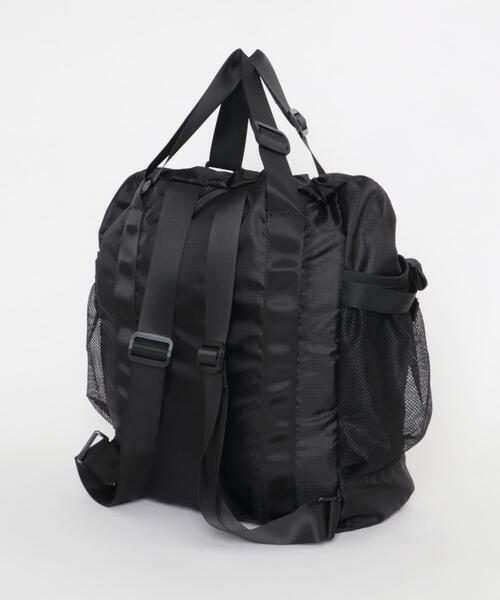 Caribou(カリブー)の「『別注』Caribou Mountaineering×EKAL L. WEIGHT PACK TOTE(トートバッグ・レディース・ブラック/グレー・ONE)」の6枚目の写真