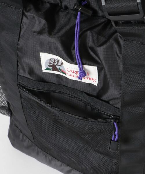 Caribou(カリブー)の「『別注』Caribou Mountaineering×EKAL L. WEIGHT PACK TOTE(トートバッグ・レディース・ブラック/グレー・ONE)」の8枚目の写真