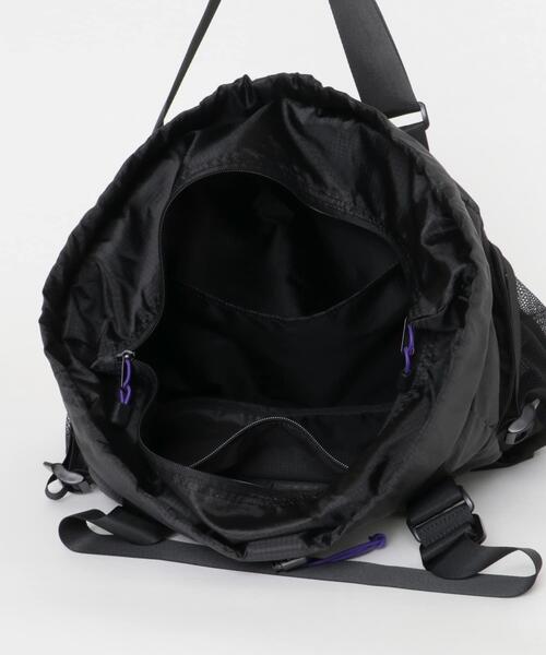Caribou(カリブー)の「『別注』Caribou Mountaineering×EKAL L. WEIGHT PACK TOTE(トートバッグ・レディース・ブラック/グレー・ONE)」の9枚目の写真
