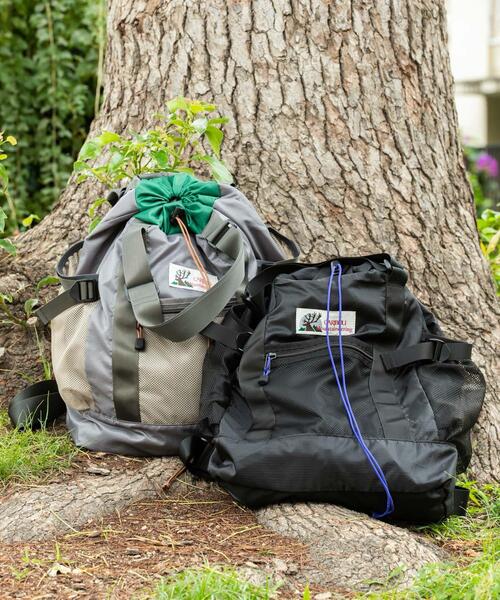 Caribou(カリブー)の「『別注』Caribou Mountaineering×EKAL L. WEIGHT PACK TOTE(トートバッグ・レディース・ブラック/グレー・ONE)」の12枚目の写真