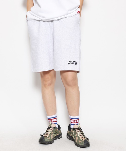 RUDIE'S（ルーディーズ）の「SLICK SWEAT SHORTS（スウェットパンツ・メンズ・ブラック/アッシュグレー・L/M/XL）」の12枚目の写真