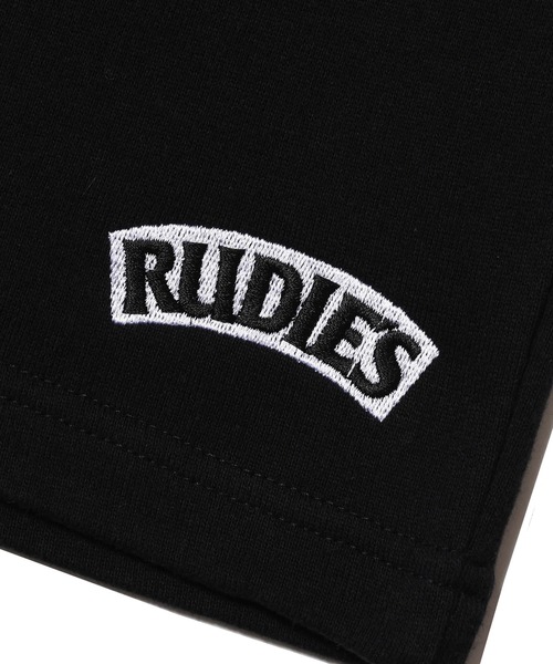RUDIE'S（ルーディーズ）の「SLICK SWEAT SHORTS（スウェットパンツ・メンズ・ブラック/アッシュグレー・L/M/XL）」の4枚目の写真