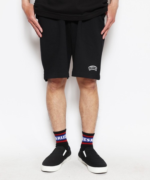 RUDIE'S（ルーディーズ）の「SLICK SWEAT SHORTS（スウェットパンツ・メンズ・ブラック/アッシュグレー・L/M/XL）」の6枚目の写真