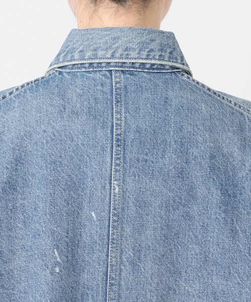 Spick & Span(スピックアンドスパン)の「《別注 / 追加》RED CARD TOKYO / レッドカード トーキョー Chore Coat(デニムジャケット・レディース・ブルー・SMALL)」の18枚目の写真