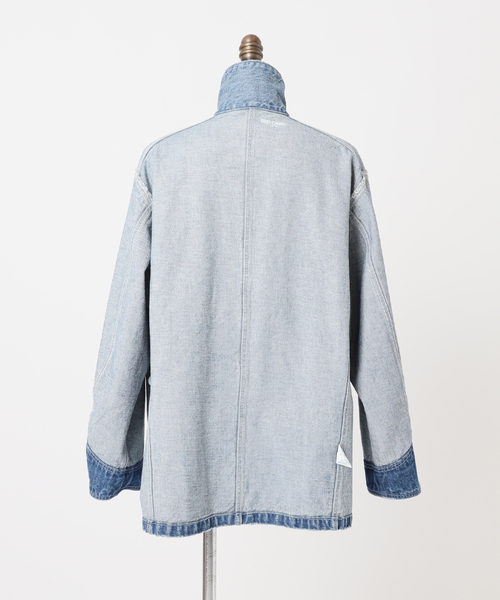 Spick & Span(スピックアンドスパン)の「《別注 / 追加》RED CARD TOKYO / レッドカード トーキョー Chore Coat(デニムジャケット・レディース・ブルー・SMALL)」の3枚目の写真
