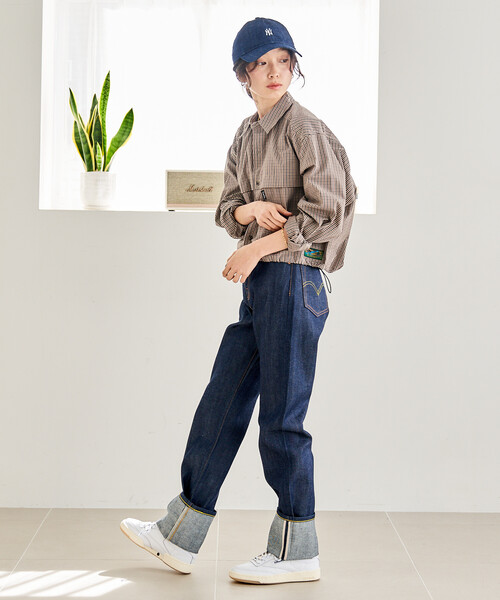 FREAK'S STORE（フリークスストア）の「Foxfire × FREAK'S STORE/フォックスファイヤー 別注 フィッシングポケット ロングスリーブシャツ（シャツ/ブラウス・レディース・ベージュ/グレー/グリーン/ブラウン・ﾌﾘ-）」の21枚目の写真