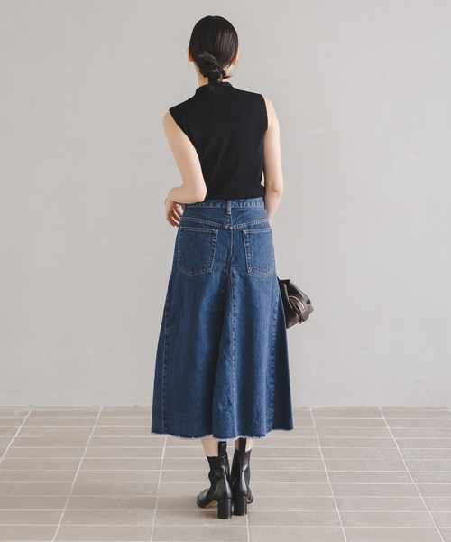 SERGE de bleu(サージ)の「SERGE/サージ FLAR PANEL SKIRT(デニムスカート・レディース・ブルー系その他・36/38)」の20枚目の写真