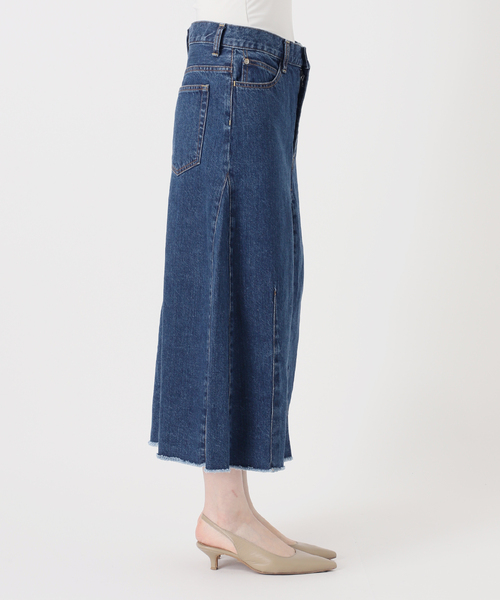 SERGE de bleu(サージ)の「SERGE/サージ FLAR PANEL SKIRT(デニムスカート・レディース・ブルー系その他・36/38)」の2枚目の写真