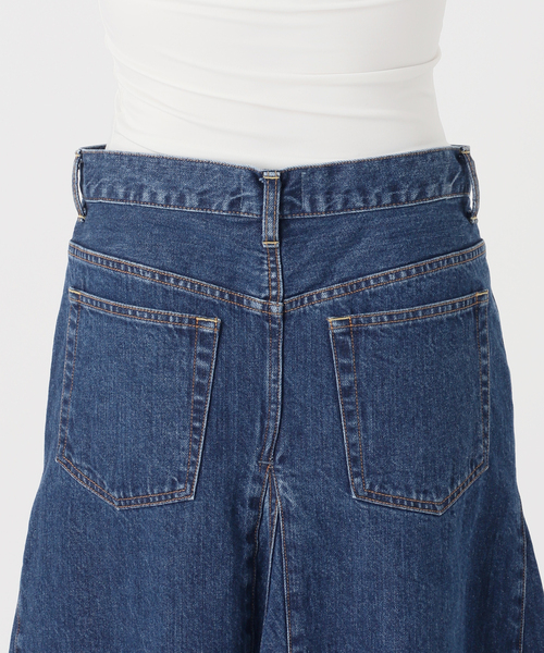 SERGE de bleu(サージ)の「SERGE/サージ FLAR PANEL SKIRT(デニムスカート・レディース・ブルー系その他・36/38)」の4枚目の写真