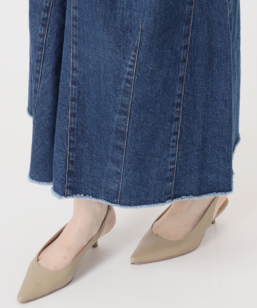SERGE de bleu(サージ)の「SERGE/サージ FLAR PANEL SKIRT(デニムスカート・レディース・ブルー系その他・36/38)」の5枚目の写真