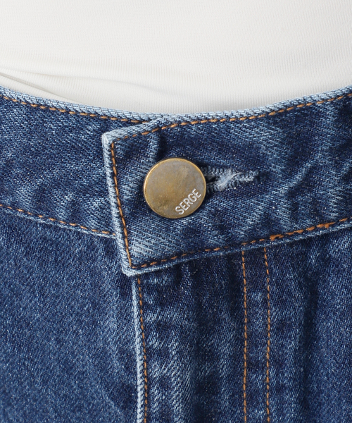 SERGE de bleu(サージ)の「SERGE/サージ FLAR PANEL SKIRT(デニムスカート・レディース・ブルー系その他・36/38)」の9枚目の写真