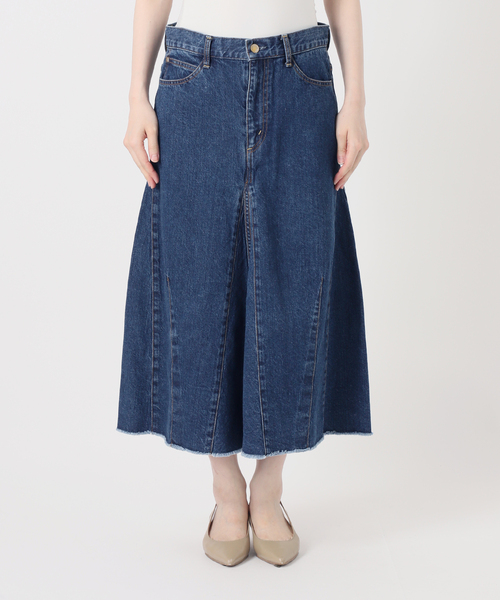 SERGE de bleu(サージ)の「SERGE/サージ FLAR PANEL SKIRT(デニムスカート・レディース・ブルー系その他・36/38)」の12枚目の写真