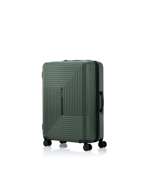 Samsonite(サムソナイト)の「サムソナイト APINEX スピナー69 エキスパンダブル ブレーキ マットグリーン(スーツケース/キャリーバッグ・メンズ・ダークグリーン系・M)」の2枚目の写真