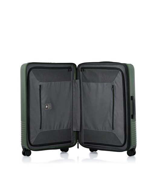 Samsonite(サムソナイト)の「サムソナイト APINEX スピナー69 エキスパンダブル ブレーキ マットグリーン(スーツケース/キャリーバッグ・メンズ・ダークグリーン系・M)」の8枚目の写真