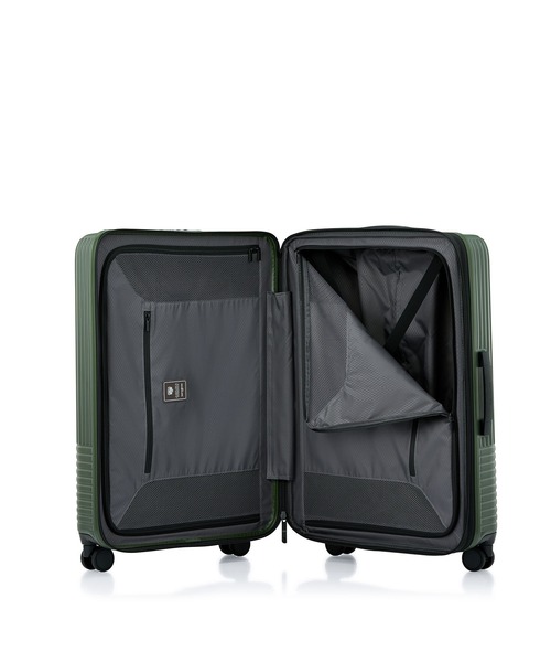 Samsonite(サムソナイト)の「サムソナイト APINEX スピナー69 エキスパンダブル ブレーキ マットグリーン(スーツケース/キャリーバッグ・メンズ・ダークグリーン系・M)」の9枚目の写真