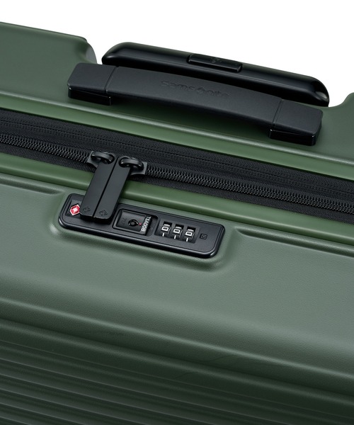 Samsonite(サムソナイト)の「サムソナイト APINEX スピナー69 エキスパンダブル ブレーキ マットグリーン(スーツケース/キャリーバッグ・メンズ・ダークグリーン系・M)」の10枚目の写真
