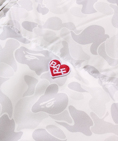 A BATHING APE（アベイシングエイプ）の「SOLID CAMO DOWN JACKET（ダウンジャケット/コート・レディース・ピンク/アイボリー・FREE）」の8枚目の写真