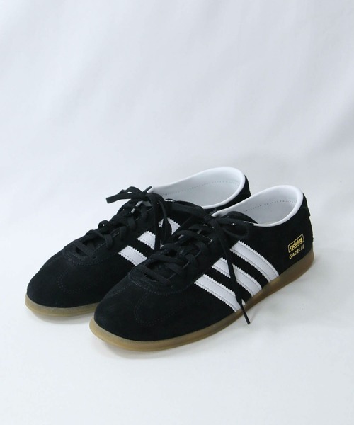 Gready Brilliant(グレディブリリアン)の「adidas GAZELLE LO PRO(スニーカー・レディース・ブラック・24.5/23.5/24/23)」の2枚目の写真