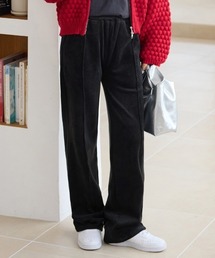 毛布のような温かさ 裏ファーストレートスリムパンツ