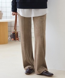 毛布のような温かさ 裏ファーストレートスリムパンツ