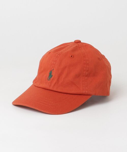 POLO RALPH LAUREN CHILDRENSWEAR(ポロ ラルフ ローレン チルドレンズウェア)の「コットン ツイル ボール キャップ(キャップ・キッズ・オレンジ・S/M)」の3枚目の写真