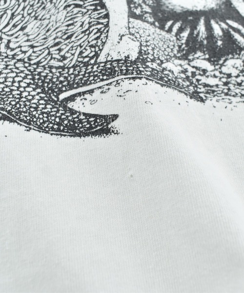 VINTAGE(ヴィンテージ)の「【USED】90’s GILDAN “Cyman turtle farm” アニマルTシャツ(Tシャツ/カットソー・メンズ・ホワイト・X-LARGE)」の8枚目の写真