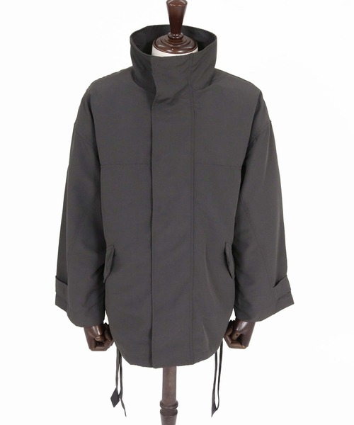 CAMBIO(カンビオ)の「mj11790-3-Way Loose Short Mods Coat ショートモッズコート(A70026cmb)(モッズコート・メンズ・ブラック/グレー・M/L/XL)」の19枚目の写真