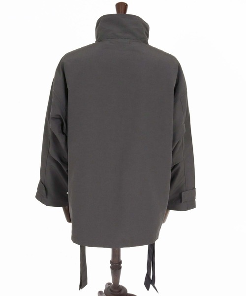 CAMBIO(カンビオ)の「mj11790-3-Way Loose Short Mods Coat ショートモッズコート(A70026cmb)(モッズコート・メンズ・ブラック/グレー・M/L/XL)」の20枚目の写真