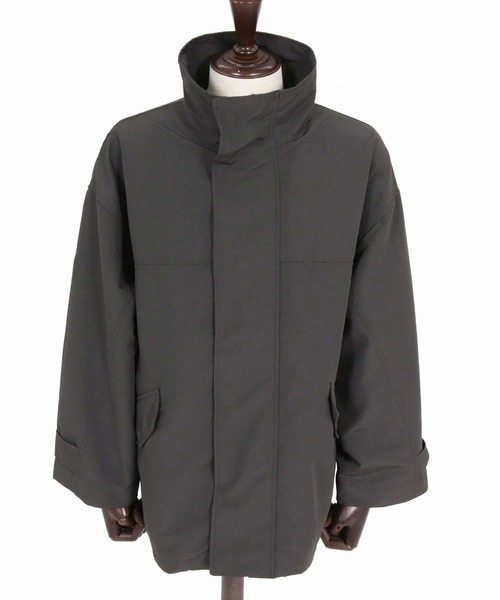 CAMBIO(カンビオ)の「mj11790-3-Way Loose Short Mods Coat ショートモッズコート(A70026cmb)(モッズコート・メンズ・ブラック/グレー・M/L/XL)」の22枚目の写真