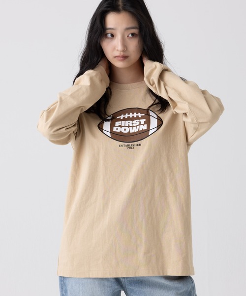 グラフィック ロングスリーブ Tシャツ（Tシャツ/カットソー）｜FIRST