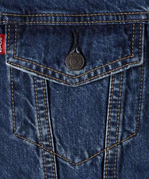 Levi's(リーバイス)の「Levi's トラッカージャケット(ブルゾン・メンズ・ネイビー・03/06/05/04)」の6枚目の写真