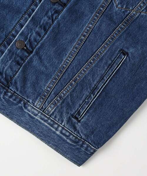 Levi's(リーバイス)の「Levi's トラッカージャケット(ブルゾン・メンズ・ネイビー・03/06/05/04)」の8枚目の写真