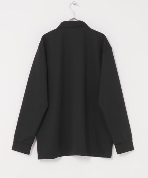 URBAN RESEARCH ROSSO MEN(アーバンリサーチロッソメン)の「『セットアップ対応/防シワ』ウールジャージーシャツカーディガン(シャツ/ブラウス・メンズ・ブラック/ホワイト/グレー/ネイビー・MEDIUM/LARGE/X-LARGE)」の6枚目の写真