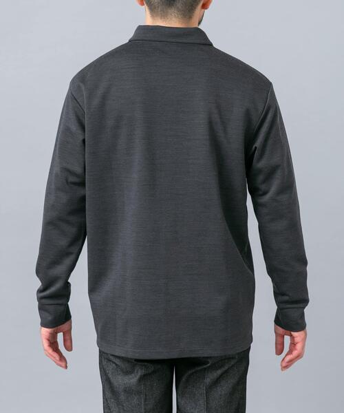 URBAN RESEARCH ROSSO MEN(アーバンリサーチロッソメン)の「『セットアップ対応/防シワ』ウールジャージーシャツカーディガン(シャツ/ブラウス・メンズ・ブラック/ホワイト/グレー/ネイビー・MEDIUM/LARGE/X-LARGE)」の14枚目の写真