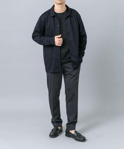 URBAN RESEARCH ROSSO MEN(アーバンリサーチロッソメン)の「『セットアップ対応/防シワ』ウールジャージーシャツカーディガン(シャツ/ブラウス・メンズ・ブラック/ホワイト/グレー/ネイビー・MEDIUM/LARGE/X-LARGE)」の20枚目の写真