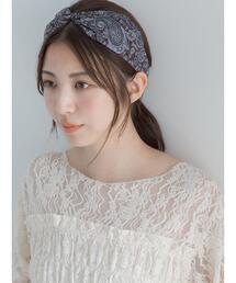 Te chichi（テチチ）の「ジャガード織ヘアバンド（その他ヘアアクセサリー）」