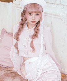 Fiorforte（フィオルフォルテ）の「sailor petit rose sweat（ブルゾン）」