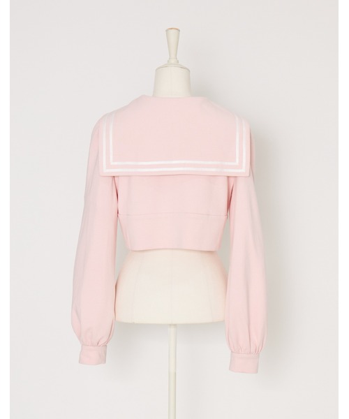 Fiorforte(フィオルフォルテ)の「sailor petit rose sweat(ブルゾン・レディース・ホワイト/ピンク・FREE)」の21枚目の写真